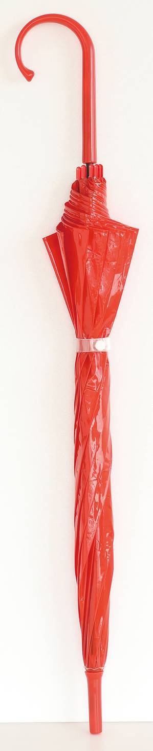 カラフルビニール傘 赤